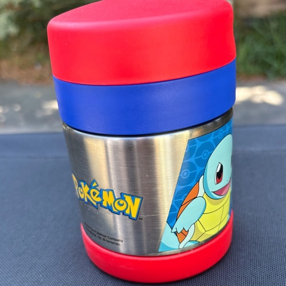 Pokemon Thermos 10 oz. Funtainer Stainless Steel Food Jar w/ Spoon - Picture 3 of 4
